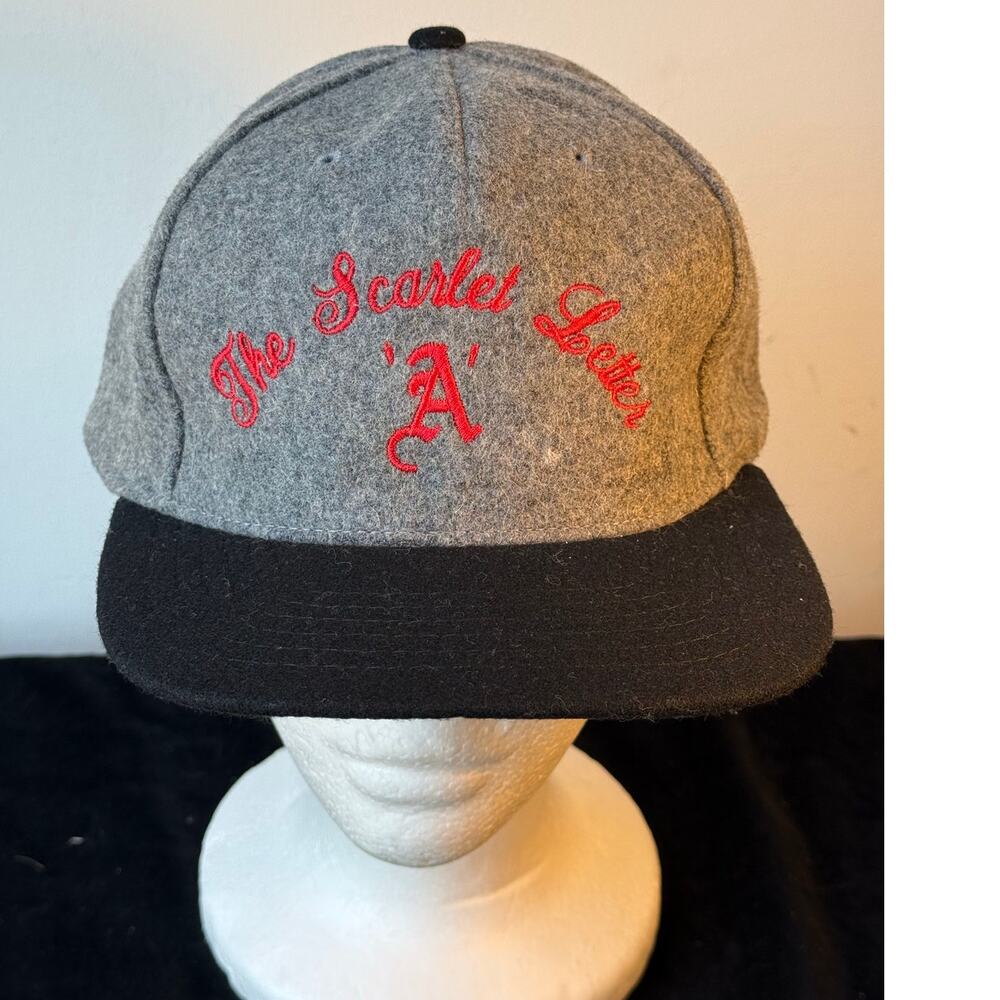 1995 A.J.M Headwear Movie Promo "The Scarlet Letter" STUNTS Wool Baseball Cap
